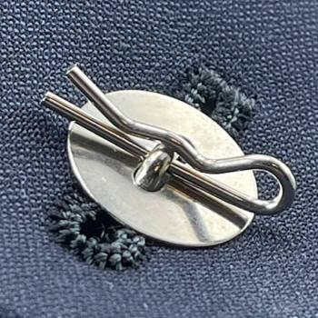 WT-01-Silver Metal Washer and Toggle Set,  Sold by the Dozen